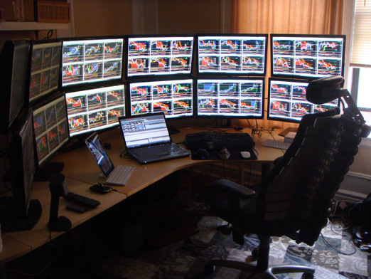 ten monitors